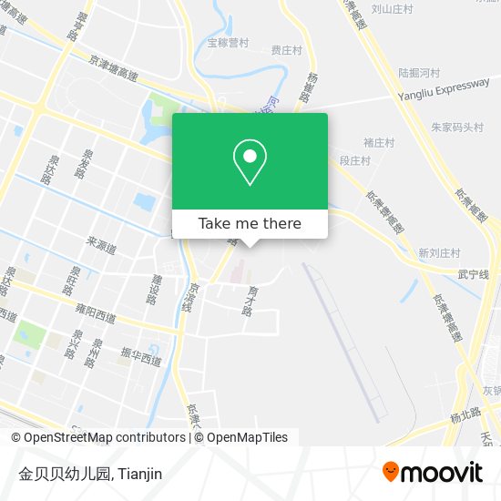 金贝贝幼儿园 map