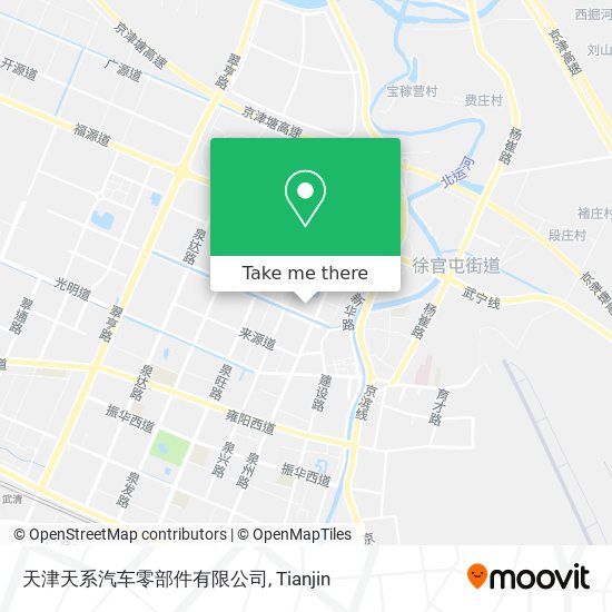 天津天系汽车零部件有限公司 map