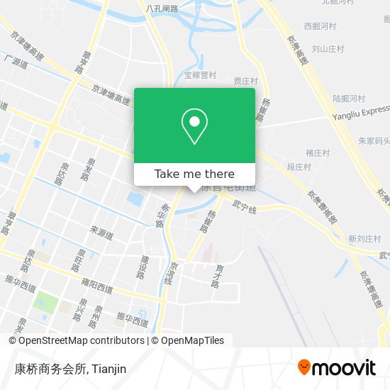 康桥商务会所 map