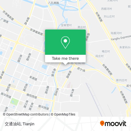 交通油站 map