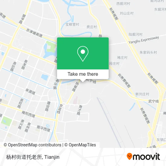 杨村街道托老所 map