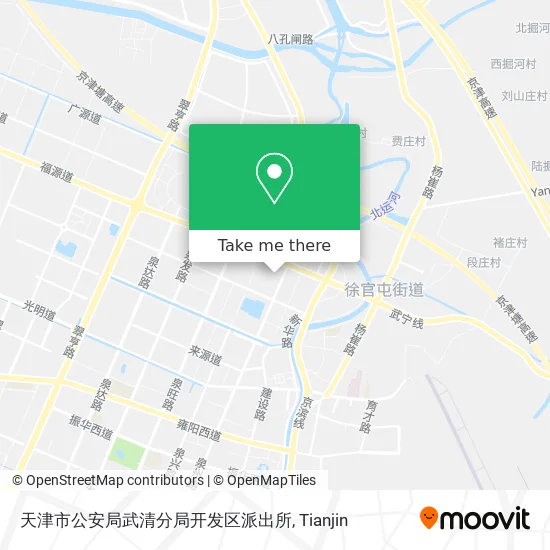 天津市公安局武清分局开发区派出所 map