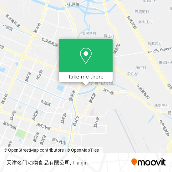 天津名门动物食品有限公司 map