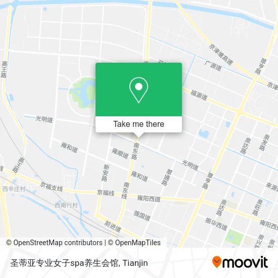 圣蒂亚专业女子spa养生会馆 map