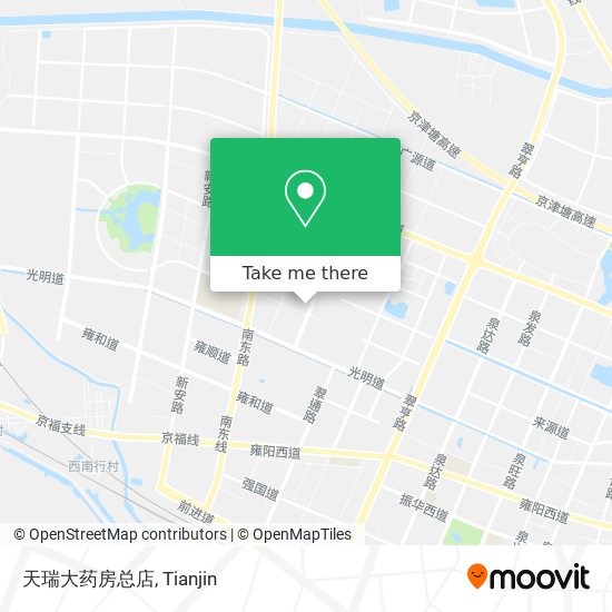 天瑞大药房总店 map