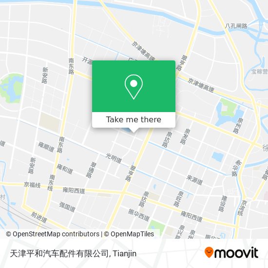 天津平和汽车配件有限公司 map