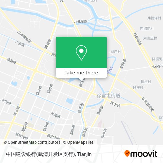 中国建设银行(武清开发区支行) map