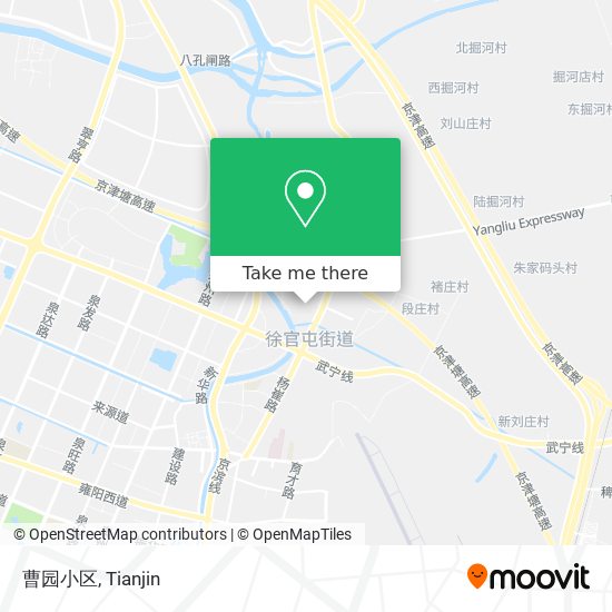 曹园小区 map