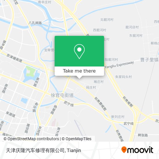 天津庆隆汽车修理有限公司 map