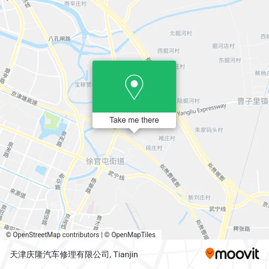 天津庆隆汽车修理有限公司 map
