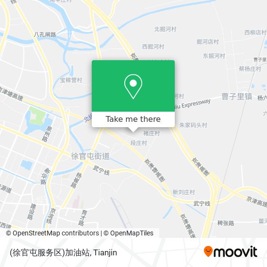 (徐官屯服务区)加油站 map