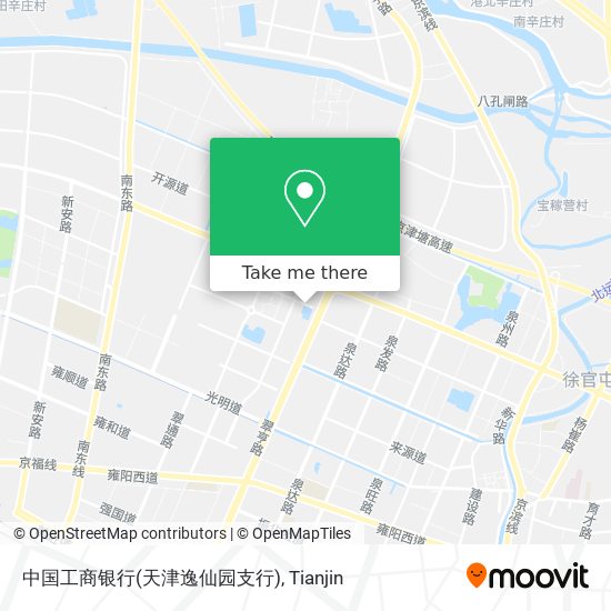 中国工商银行(天津逸仙园支行) map