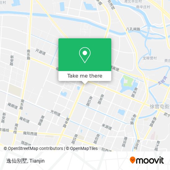 逸仙别墅 map