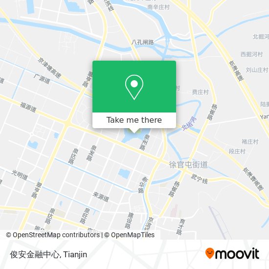 俊安金融中心 map