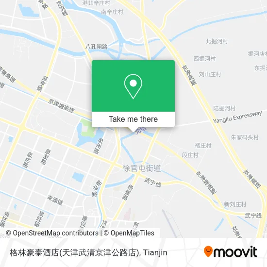 格林豪泰酒店(天津武清京津公路店) map