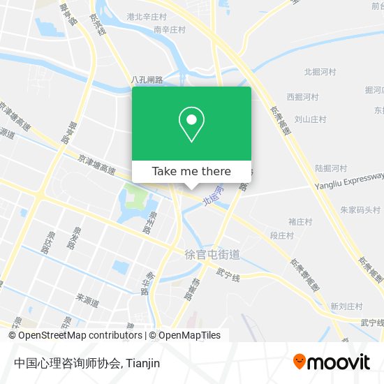 中国心理咨询师协会 map