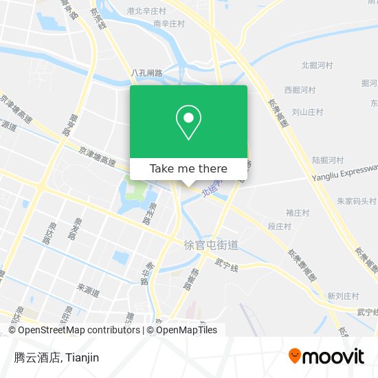 腾云酒店 map