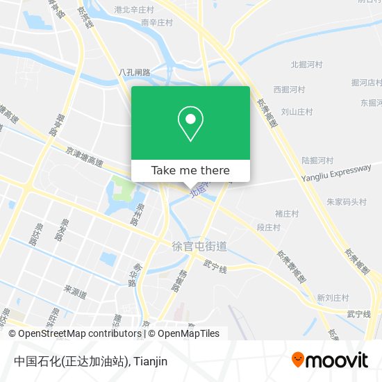 中国石化(正达加油站) map
