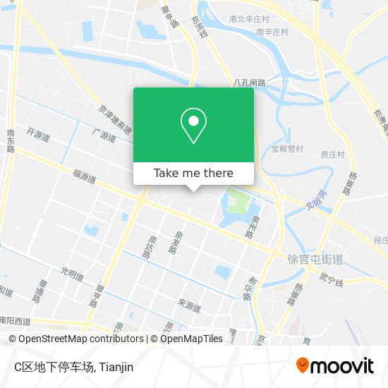 C区地下停车场 map