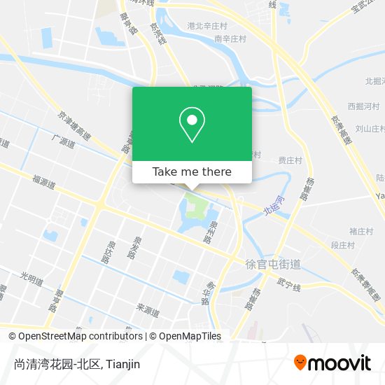 尚清湾花园-北区 map