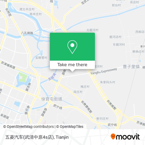 五菱汽车(武清中原4s店) map