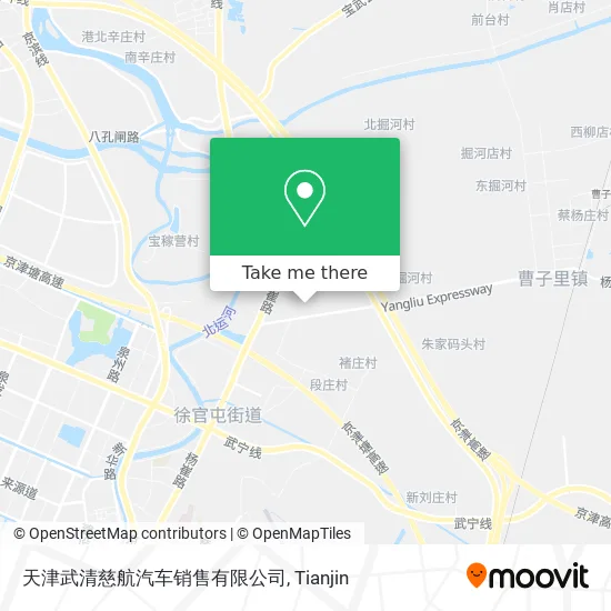 天津武清慈航汽车销售有限公司 map