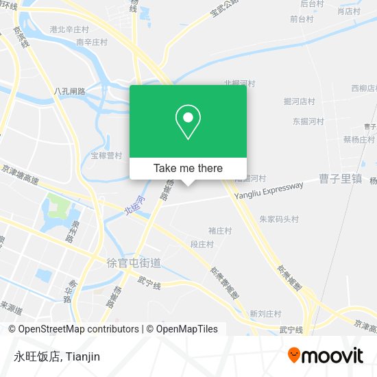 永旺饭店 map