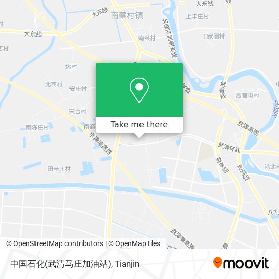 中国石化(武清马庄加油站) map