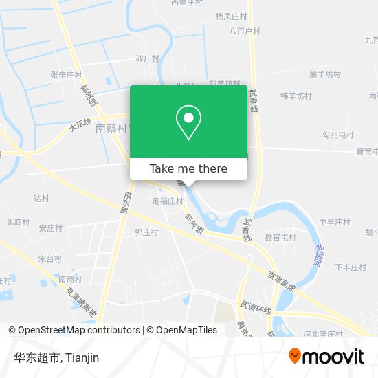 华东超市 map