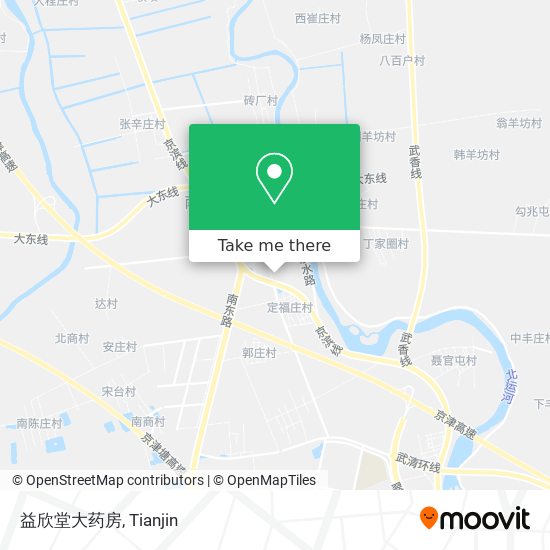 益欣堂大药房 map