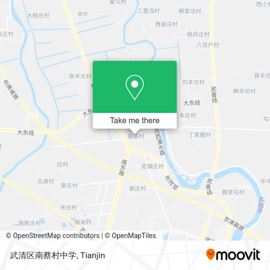 武清区南蔡村中学 map