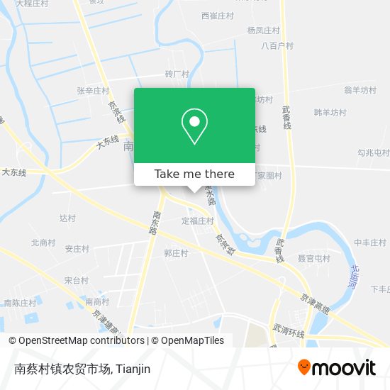 南蔡村镇农贸市场 map