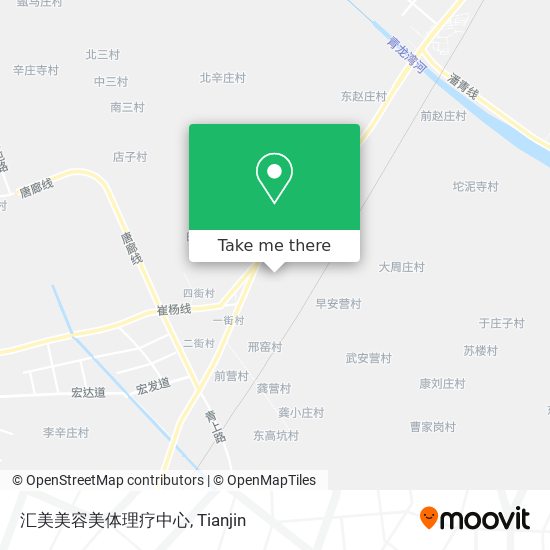 汇美美容美体理疗中心 map