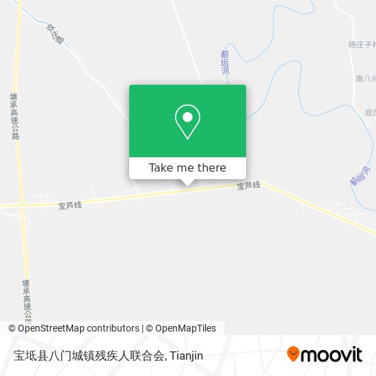 宝坻县八门城镇残疾人联合会 map