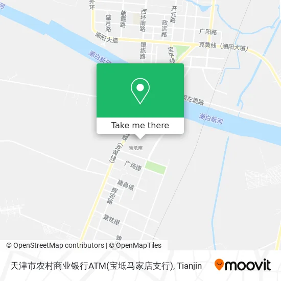 天津市农村商业银行ATM(宝坻马家店支行) map