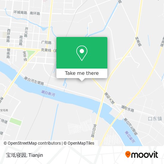 宝坻寝园 map