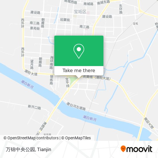 万锦中央公园 map