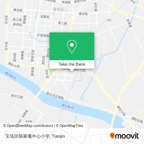 宝坻区陈家庵中心小学 map