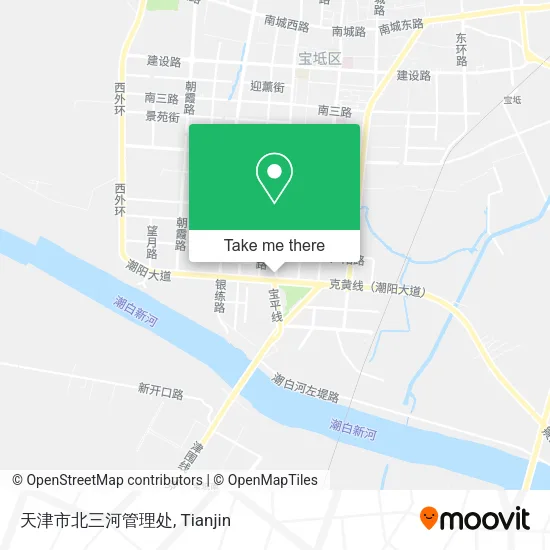 天津市北三河管理处 map
