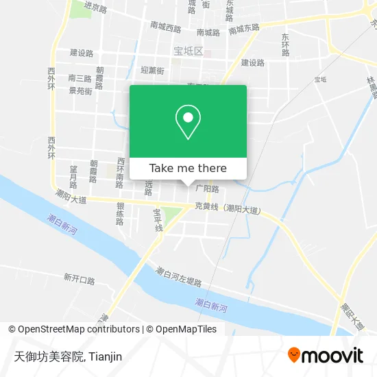 天御坊美容院 map