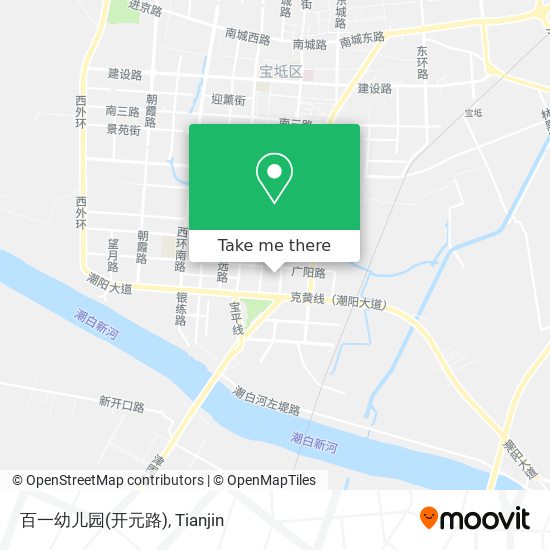 百一幼儿园(开元路) map