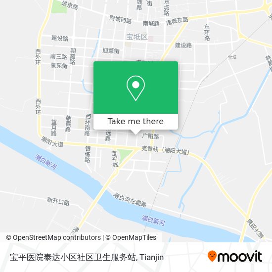 宝平医院泰达小区社区卫生服务站 map