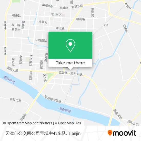天津市公交四公司宝坻中心车队 map