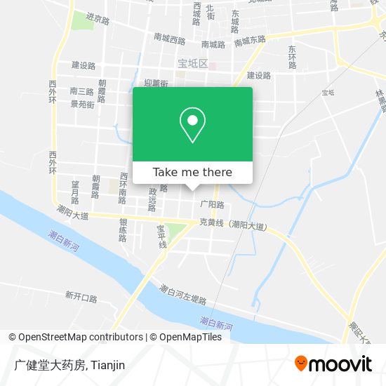 广健堂大药房 map