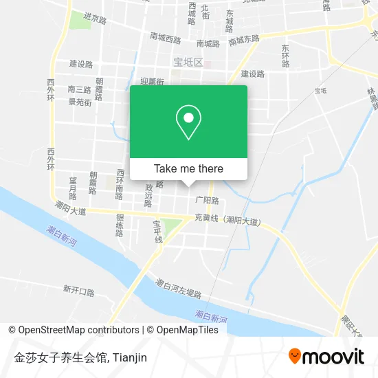 金莎女子养生会馆 map