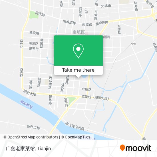 广鑫老家菜馆 map