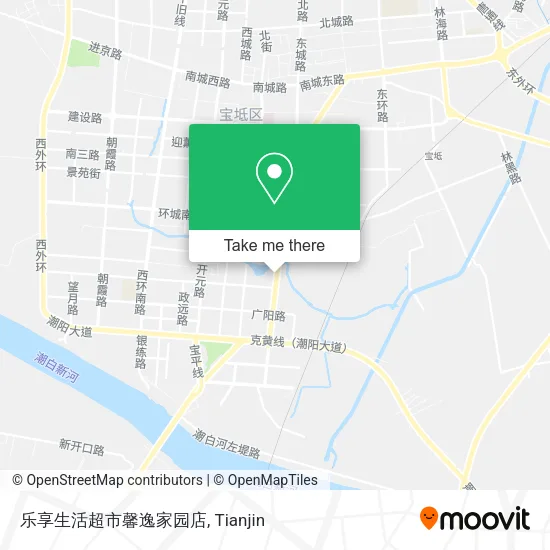 乐享生活超市馨逸家园店 map