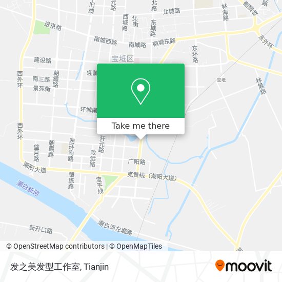 发之美发型工作室 map