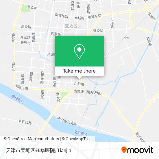 天津市宝坻区钰华医院 map