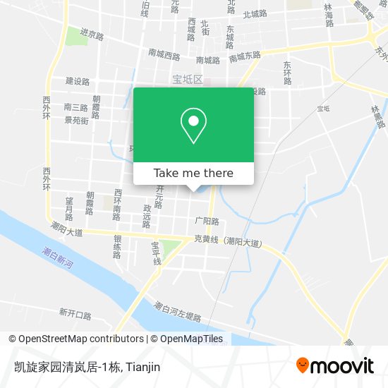 凯旋家园清岚居-1栋 map